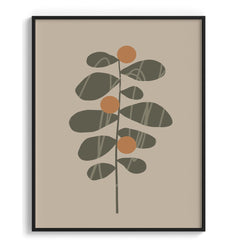 Modern Botanical Encounter Wall Art Decor