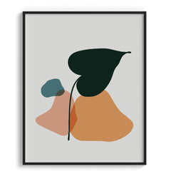 Minimalist Botany Wall Art Decor