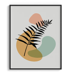 Nature Meets Abstract Wall Art Decor