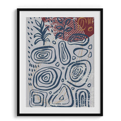 Ink Canvas Wall Art Painting