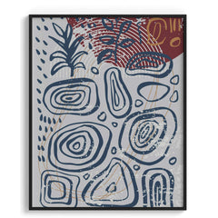 Ink Canvas Wall Art Painting