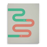 Bold Geometry Framed Art For Wall