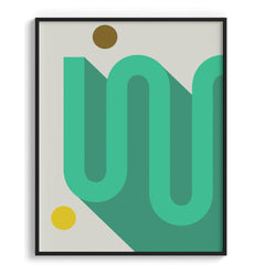 Bold Geometry Wall Art Decor