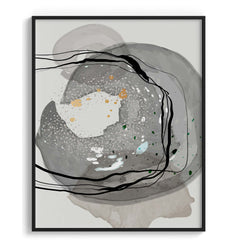 Watercolor Abstract Wall Art Decor