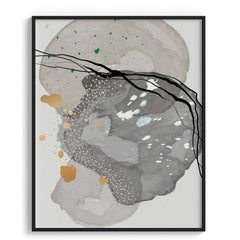 Watercolor Abstract Framed Art For Wall