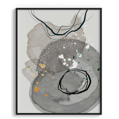 Watercolor Abstract Canvas Wall Art