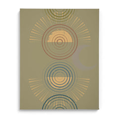 Lines And Curves Wall Art Painting