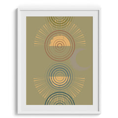 Lines And Curves Wall Art Painting