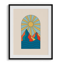 Watercolor Abstract Wall Art Frames