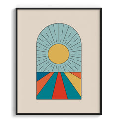 Watercolor Abstract Modern Wall Art