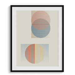 Interconnected Lines Wall Art Decor