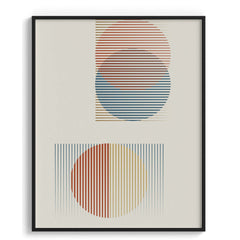 Interconnected Lines Wall Art Decor
