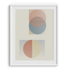 Interconnected Lines Wall Art Decor