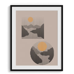 Sun Rise Canvas Wall Paintings