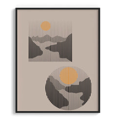 Sun Rise Canvas Wall Paintings