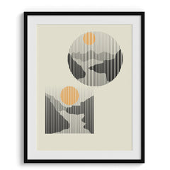 Sun Rise Wall Painting For Living Room