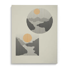 Sun Rise Wall Painting For Living Room