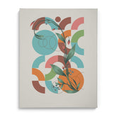 Abstract Botanical Symphony Framed Art For Wall