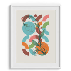 Abstract Botanical Symphony