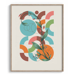 Abstract Botanical Symphony