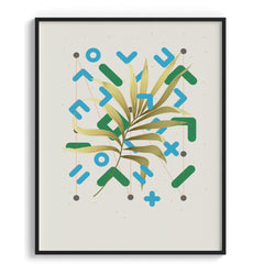 Effervescent Botany Wall Art Painting