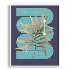 Effervescent Botany Modern Wall Art 1