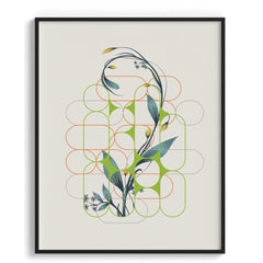 Effervescent Botany Wall Art Painting 1