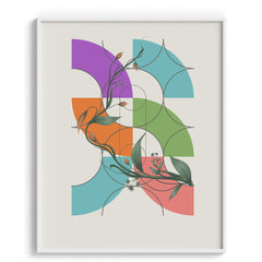 Effervescent Botany Framed Art For Wall