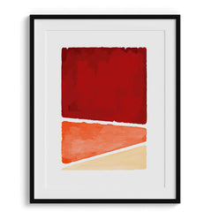 Color Block Wall Art Decor