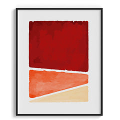 Color Block Wall Art Decor