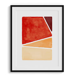 Color block Modern Wall Art