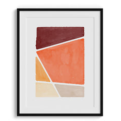 Color Block Wall Art Painting