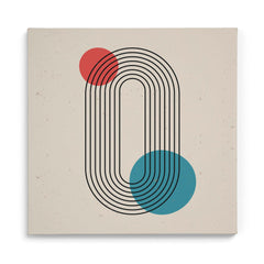 Curved lines Canvas Wall Art