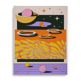 Retro retake Canvas Wall Art