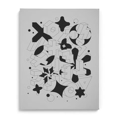 Imagination Ink Wall Painting For Living Room