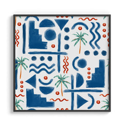 Sunkissed Lines Wall Art Painting