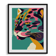 Prismatic Prowl Framed Art For Wall