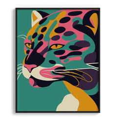 Prismatic Prowl Framed Art For Wall