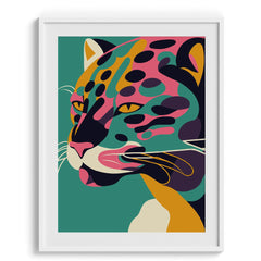 Prismatic Prowl Framed Art For Wall