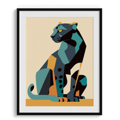 Prismatic Prowl Wall Art Painting