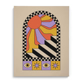 Retro-Futuristic Forms Wall Art Decor