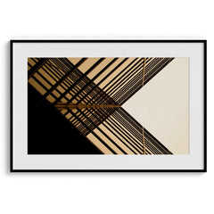 Stark Contrast Modern Wall Art