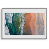 Aerial Ocean & Sand Gradient