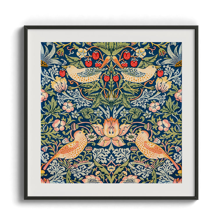 Birds & Blossoms Folk Art Pattern