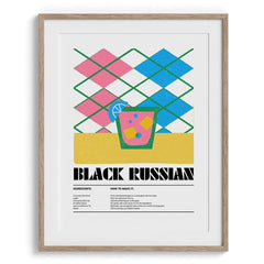 Black Russian Canvas Wall Paintings
