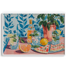 Botanical Lemonade Wall Art Frames