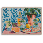 Botanical Lemonade Wall Art Frames