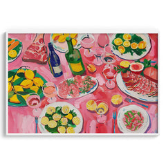 Brunch Extravaganza Canvas Wall Art