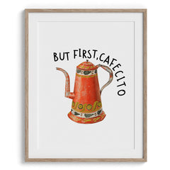 But First Cafe Cito Modern Wall Art