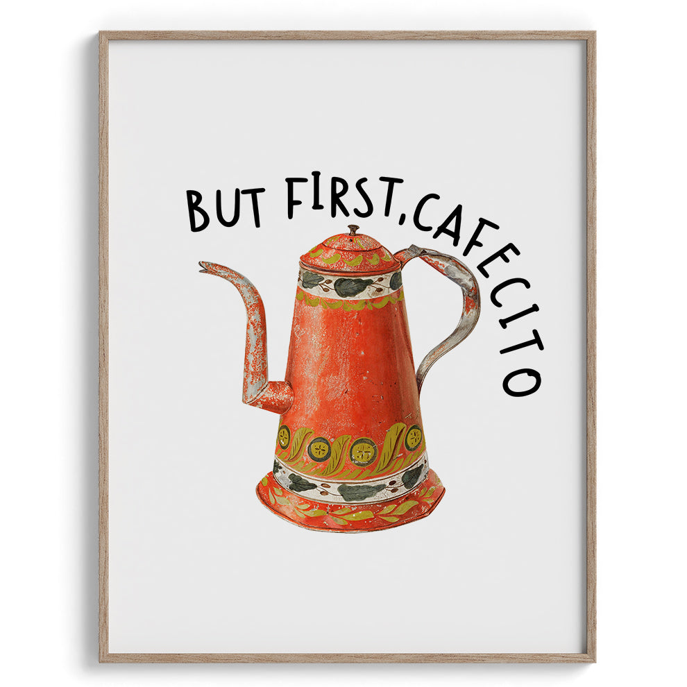 But First Cafe Cito Modern Wall Art